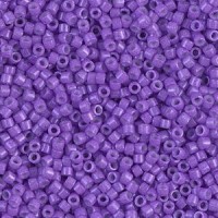 Miyuki Delica Perlen 11/0 - Opaque violet dyed DB-1379